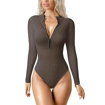 Anna | Strakke Romper met rits