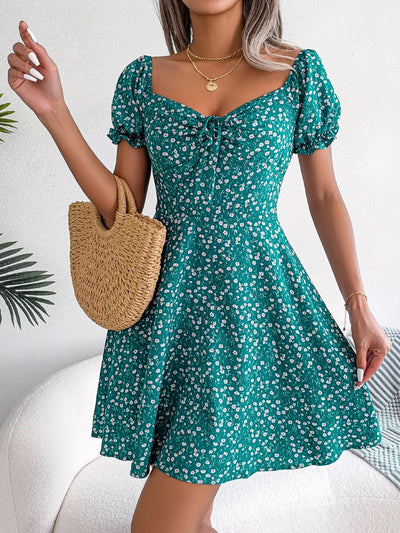 Bonita | Casual Jurk met Korte Mouwen