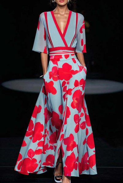 Laura | Jurk met elegante mouwen
