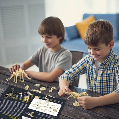DinoLearn | Educatieve dinosaurus-fossielen-set