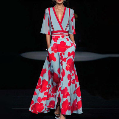 Laura | Jurk met elegante mouwen