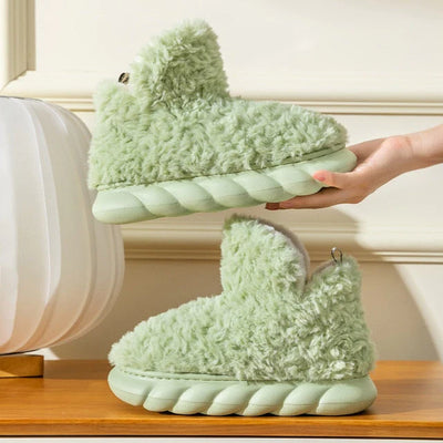 Fluffy | fleece laarzen voor dames