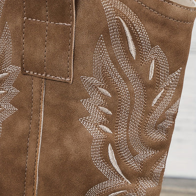 Aurora | cowboylaarzen met dikke hak