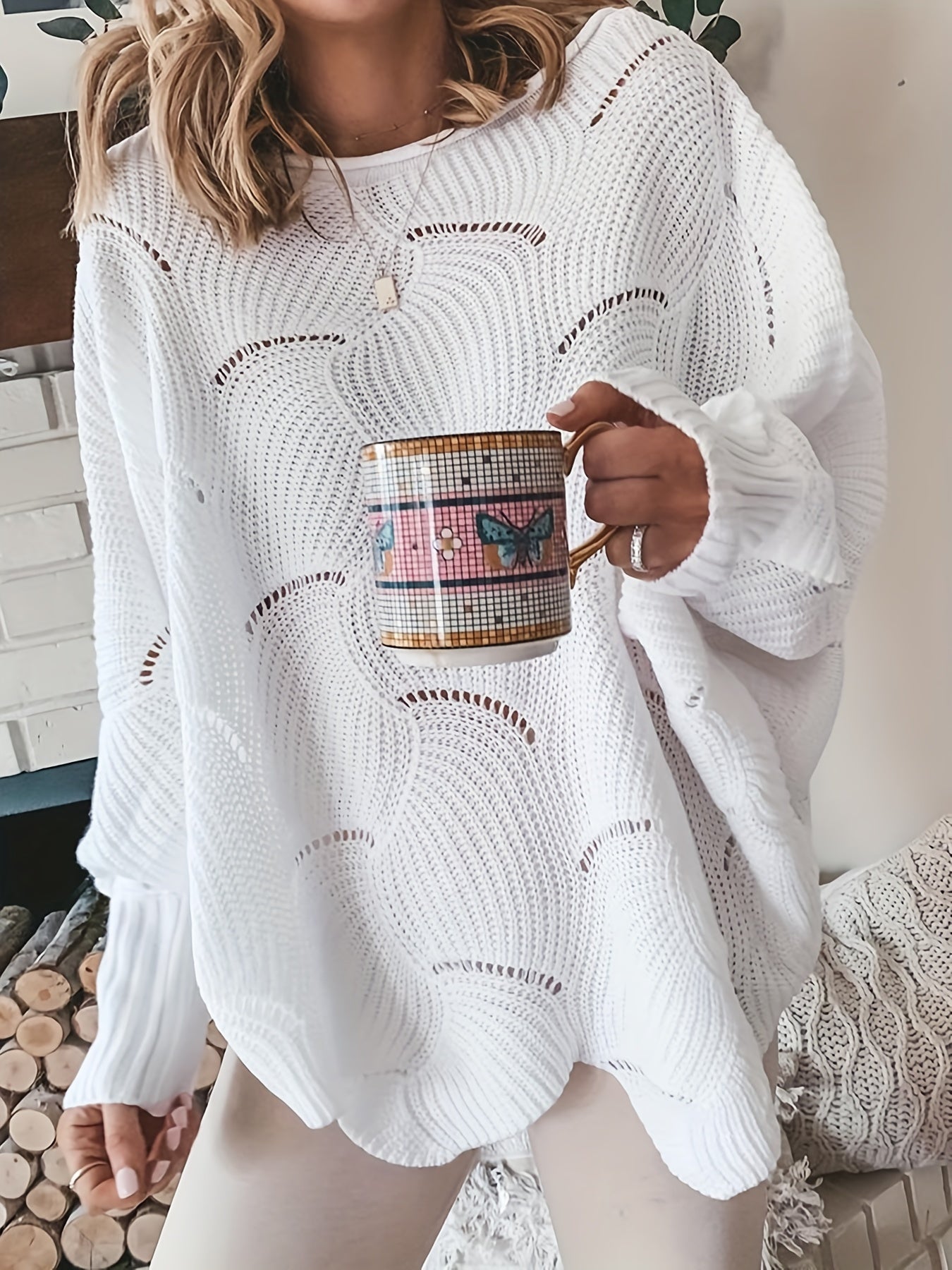 Vienne | trui met ronde hals