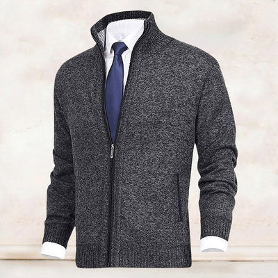 Saber | Vest met hoge kraag