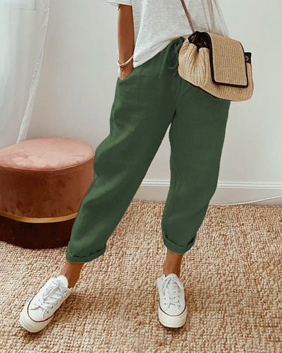 Bali | Comfortabele katoenen broek