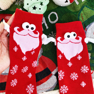 Martha | Kerstmis hand-in-hand sokken (1+1 Gratis)