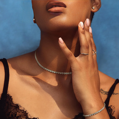 Swiz | Kristallen armband & ketting