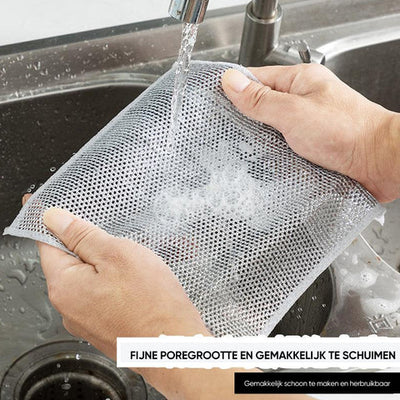 ScrubFlex | Multifunctionele draadwasdoek (10 Stuks)
