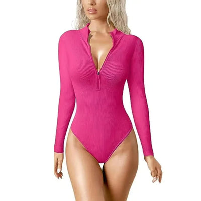 Anna | Strakke Romper met rits
