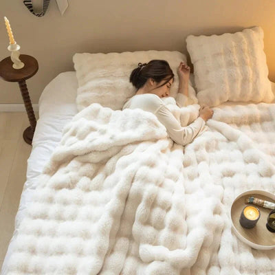 Cosyfluffy | luxe pluche woldeken