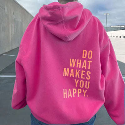 Faye | Stijlvolle hoodie met text