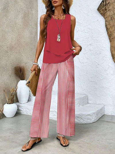 Nora | Elegante tweedelige zomerset