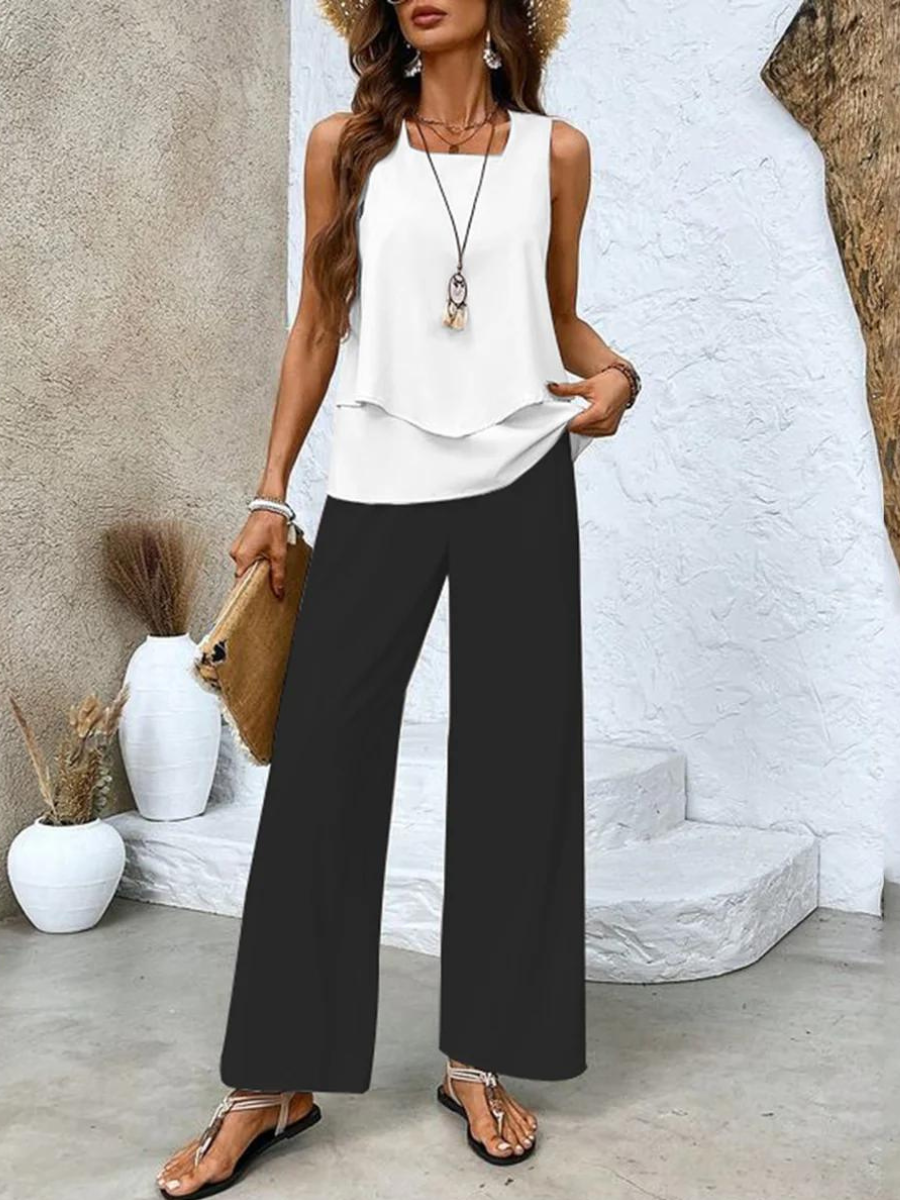 Nora | Elegante tweedelige zomerset