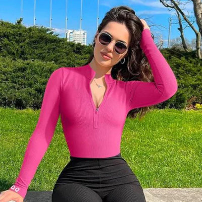 Anna | Strakke Romper met rits