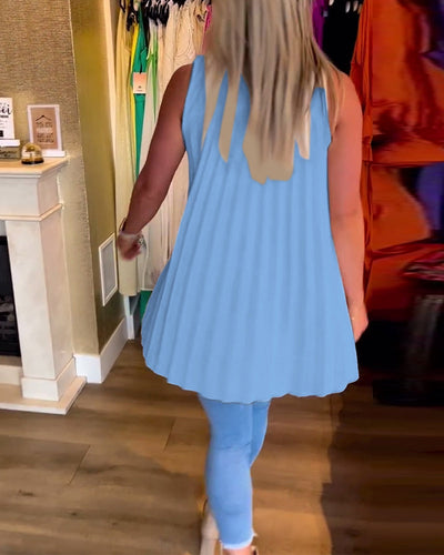 Debby™ | Geplooid mouwloos topje