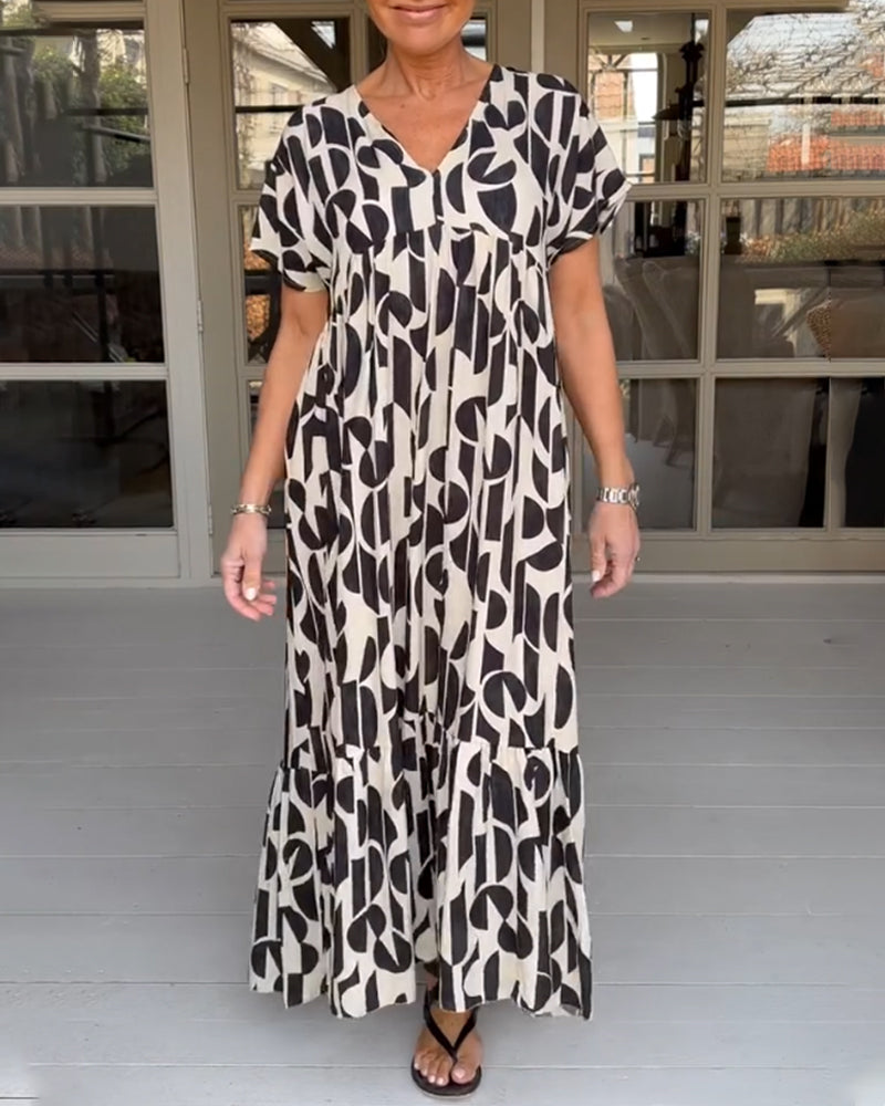 FELICIA | FREE FLOWING V-HALS JURK