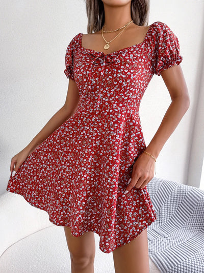 Bonita | Casual Jurk met Korte Mouwen