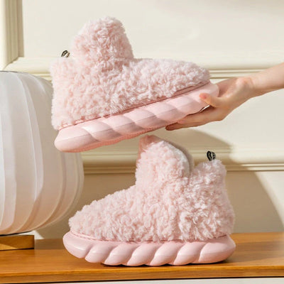 Fluffy | fleece laarzen voor dames