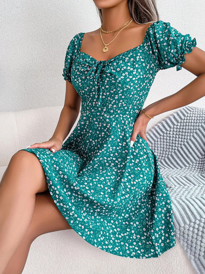 Bonita | Casual Jurk met Korte Mouwen