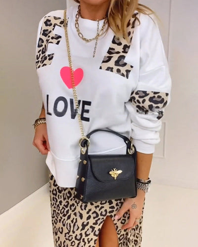 MONA | TRUI MET LUIPAARDPRINT