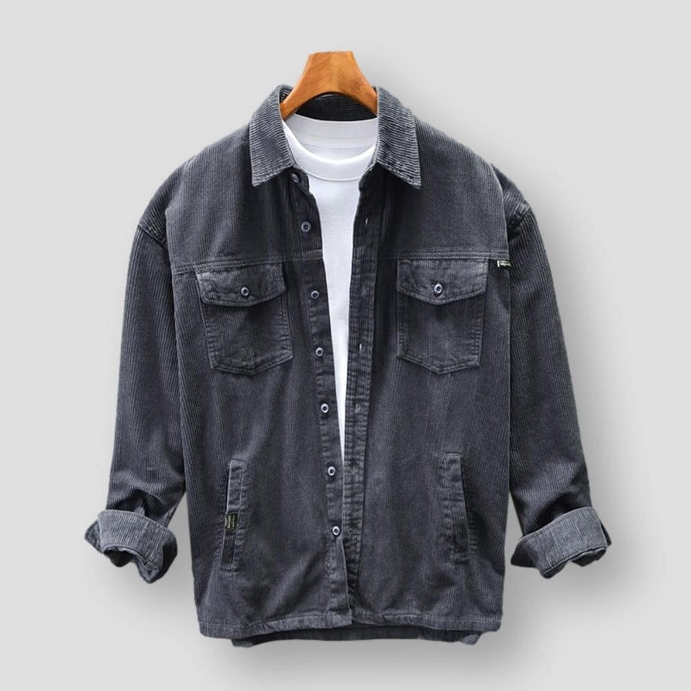 Stefan | Corduroy overhemd