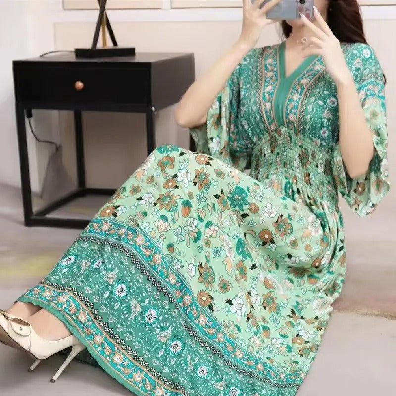 Lucy | Elegante lange jurk