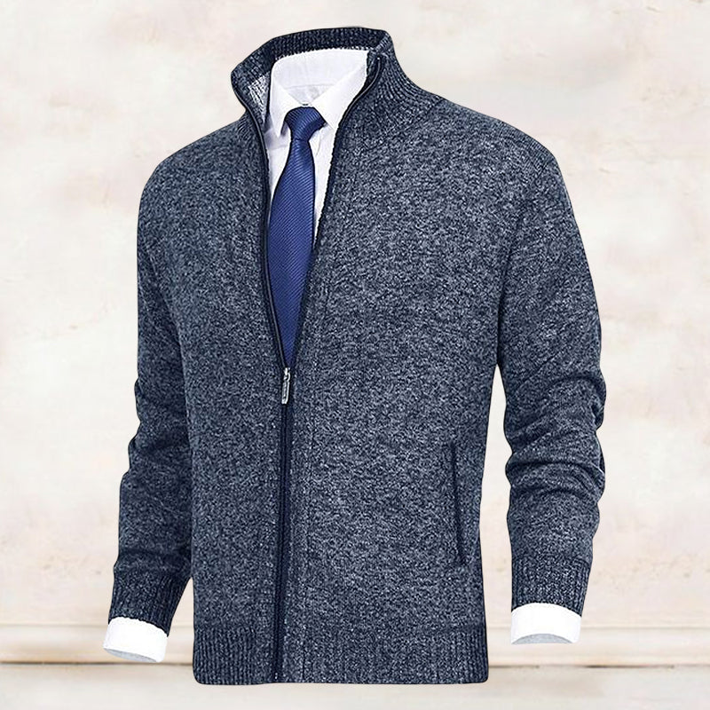 Saber | Vest met hoge kraag