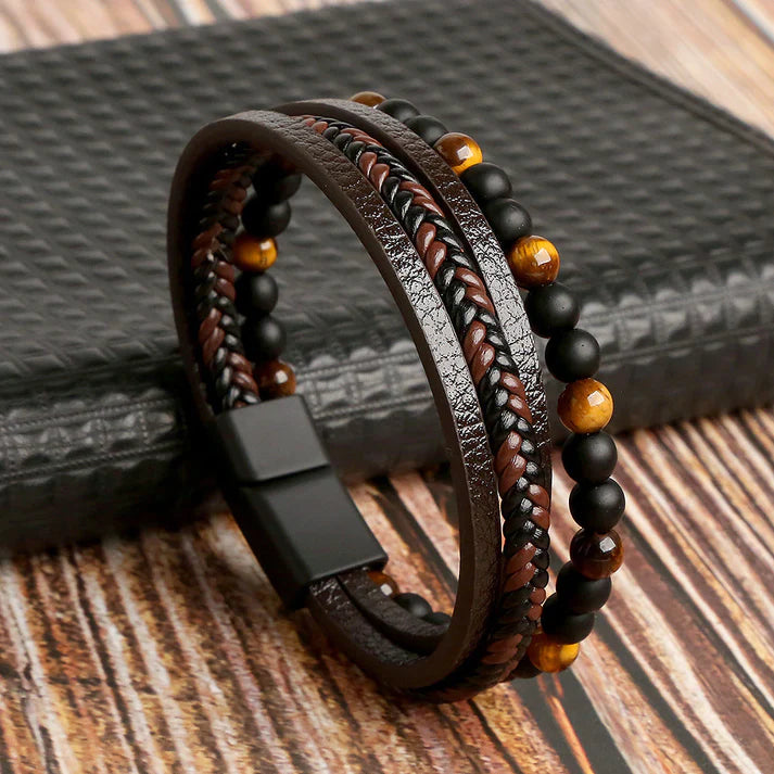 Reveur | Leren Armband 1+1 GRATIS