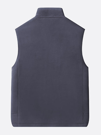 Enno | Met fleece gevoerd vest met ritssluiting