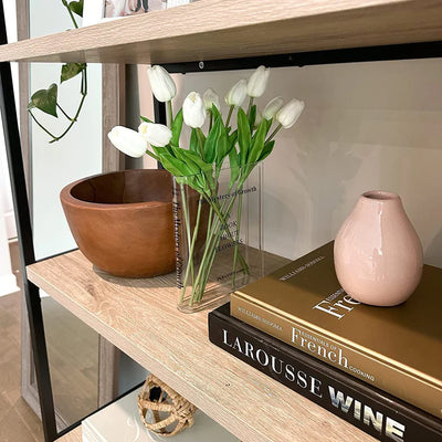 FloralFolio | Bloemen boek vaas 1+1 GRATIS