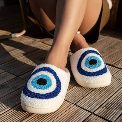 EvilEye | Pluche pantoffels
