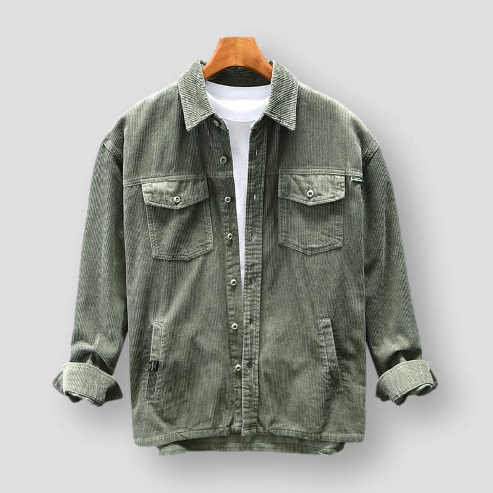 Stefan | Corduroy overhemd