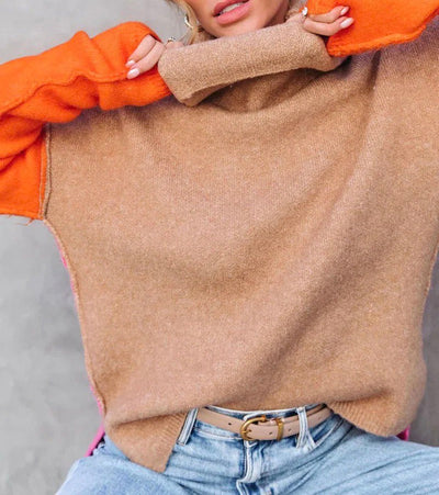 HerfstTrend | Prachtige Kleurblok Trui