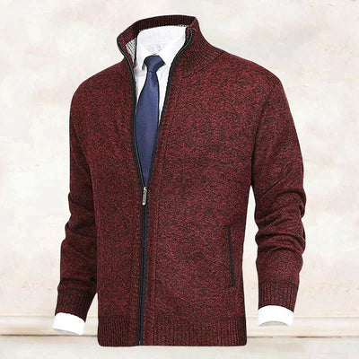 Saber | Vest met hoge kraag