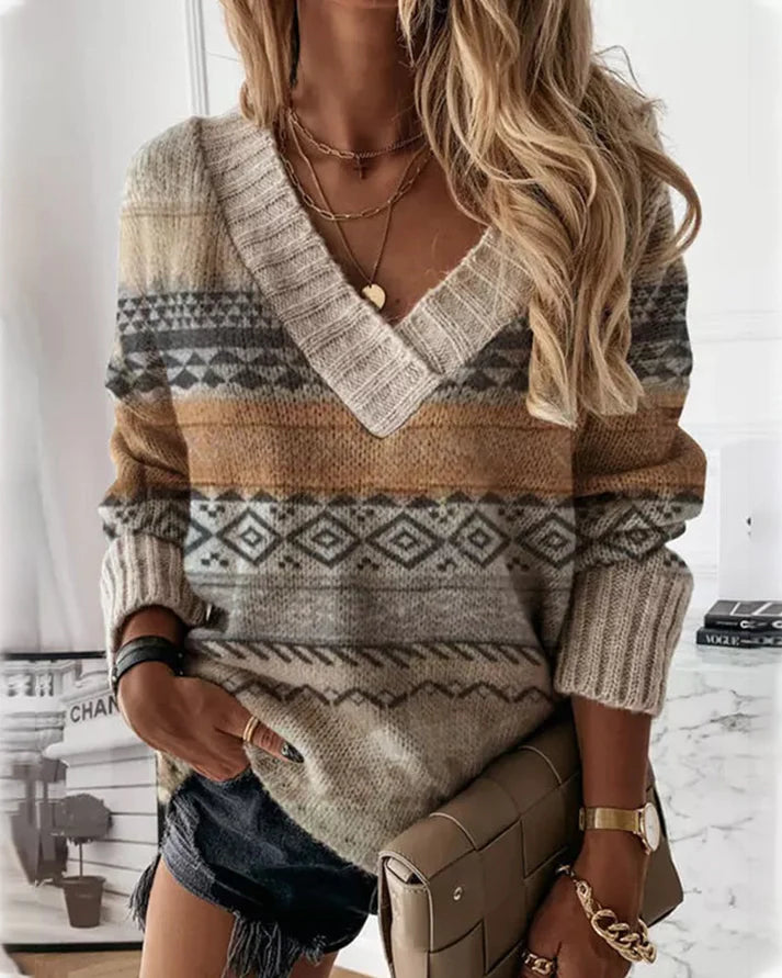 Anna's | Trui met V-hals
