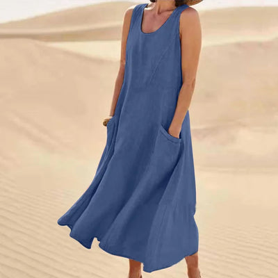 Amelia | Linnen Jurk