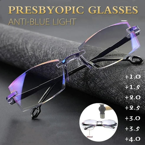 CrystalClear | Saffierglazen met hoge hardheid en anti-blauw, multifocale glazen