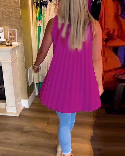 Debby™ | Geplooid mouwloos topje