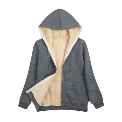 Lena | Dubbelzijdige fleece jas