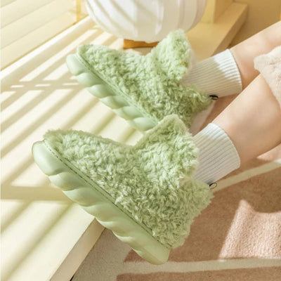Fluffy | fleece laarzen voor dames