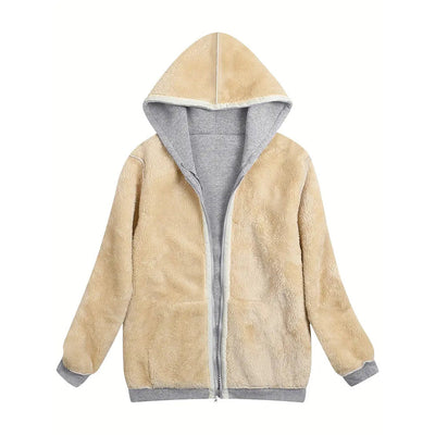 Lena | Dubbelzijdige fleece jas