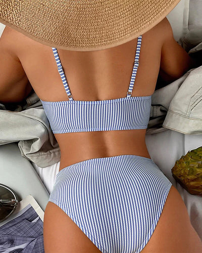 Marie | Gestreepte bikini