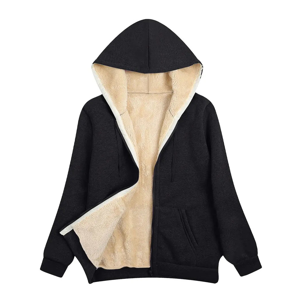Lena | Dubbelzijdige fleece jas
