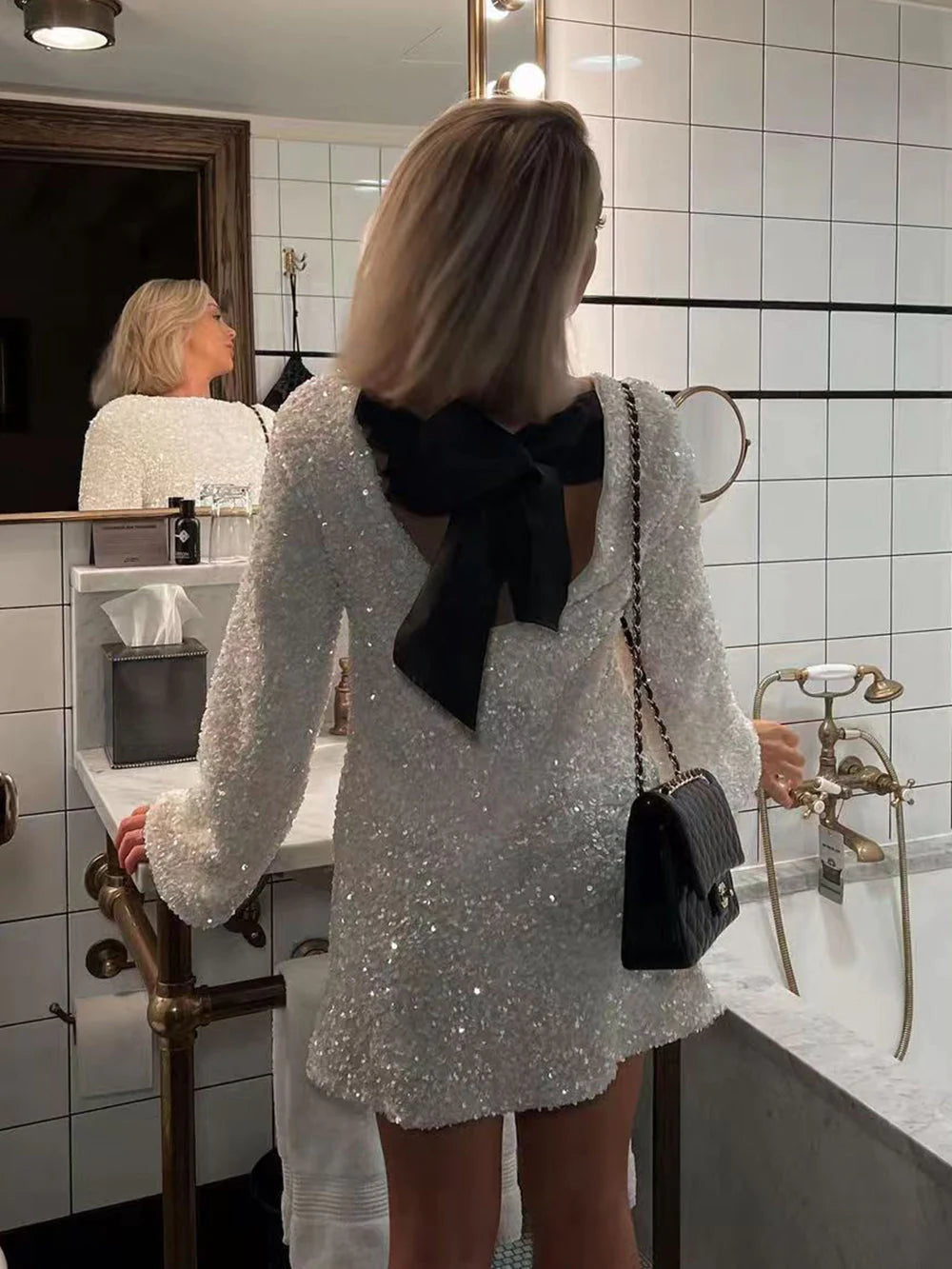 Layla | Jurk met strik