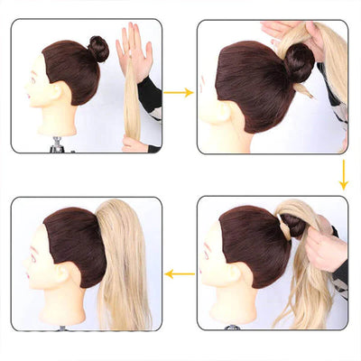 PonyCharm | paardenstaart hairextensions 1+1 GRATIS
