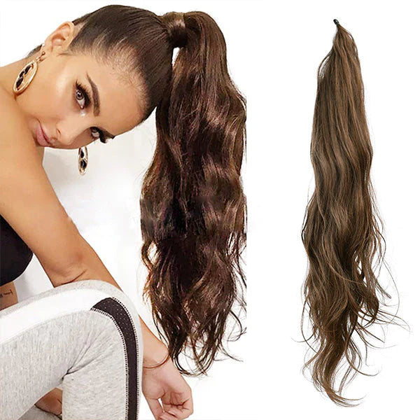 PonyCharm | paardenstaart hairextensions 1+1 GRATIS
