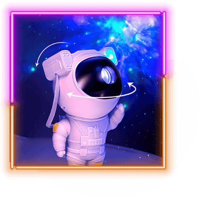AstroLamp | Ster Projecterende Astronaut