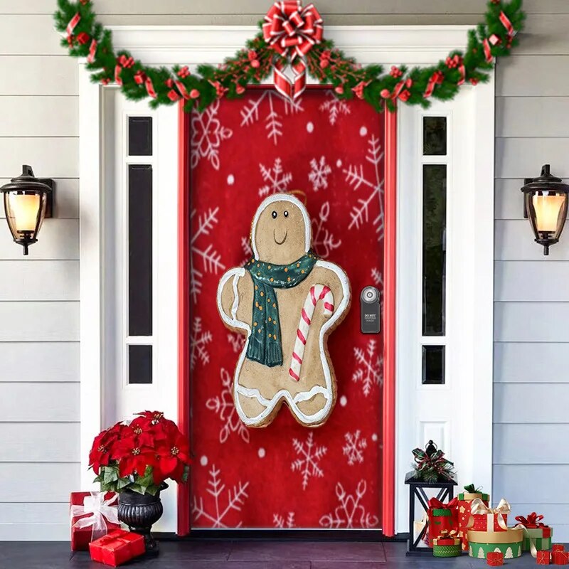 Kerst Ingang | Deurbedekking