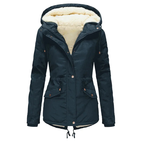 Elle | modieus gevoerde winterjas